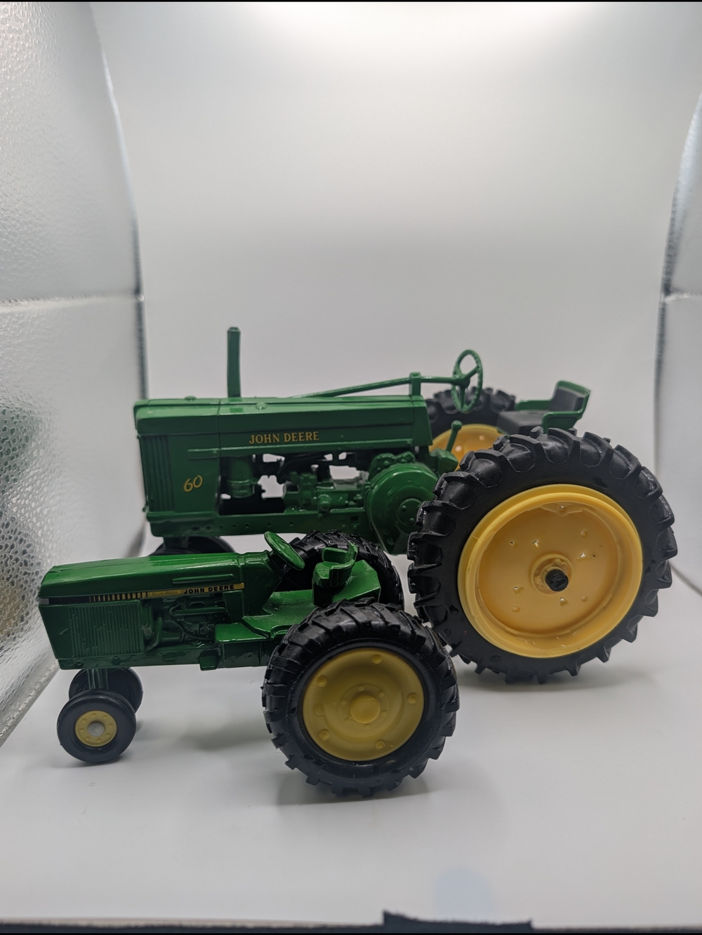 ERTL John Deere 60 Diecast Tractor 1/16 Row Crop & Smaller Scale Toy Lot